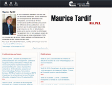 Tablet Screenshot of mauricetardif.com